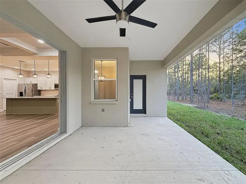 Exterior details and patio area of a home in , Homosassa (Image 3).