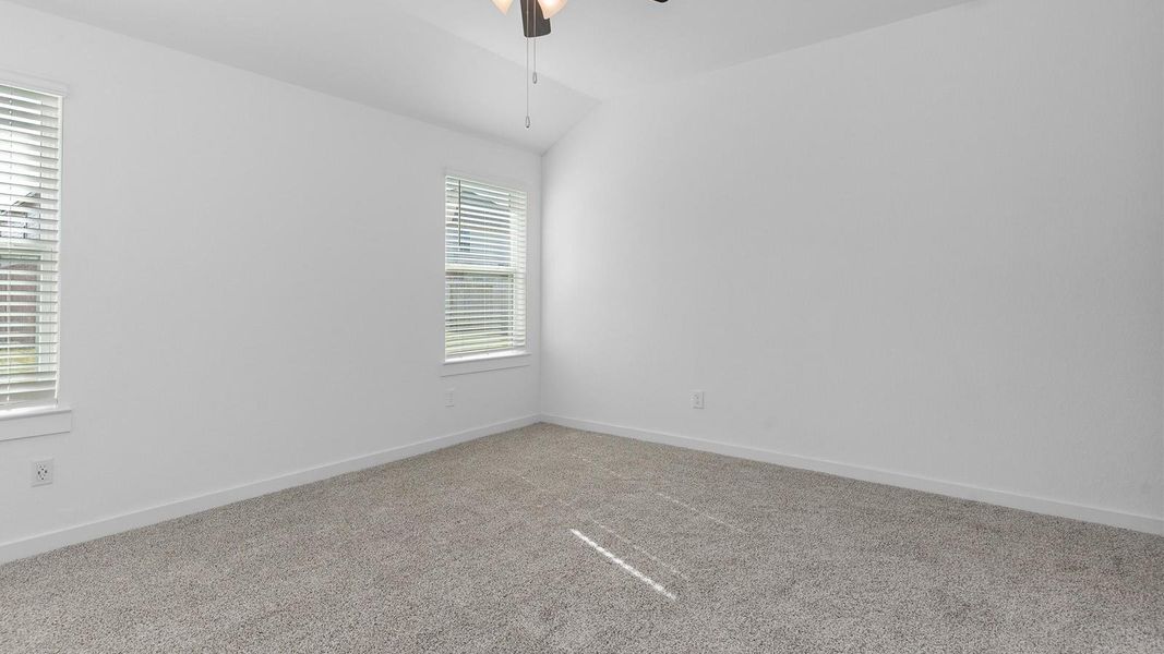 Spacious, unfurnished interior of a new home in Caldwell Crossing, Iowa Colony (Image 26). Spacious, unfurnished interior of a new home in Caldwell Crossing, Iowa Colony (Image 26).