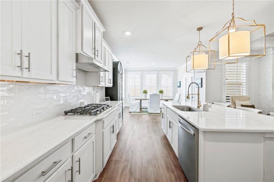 Furnished interior view inside a new home in Rosewood Lake Estates, Hoschton (Image 35). Furnished interior view inside a new home in Rosewood Lake Estates, Hoschton (Image 35).