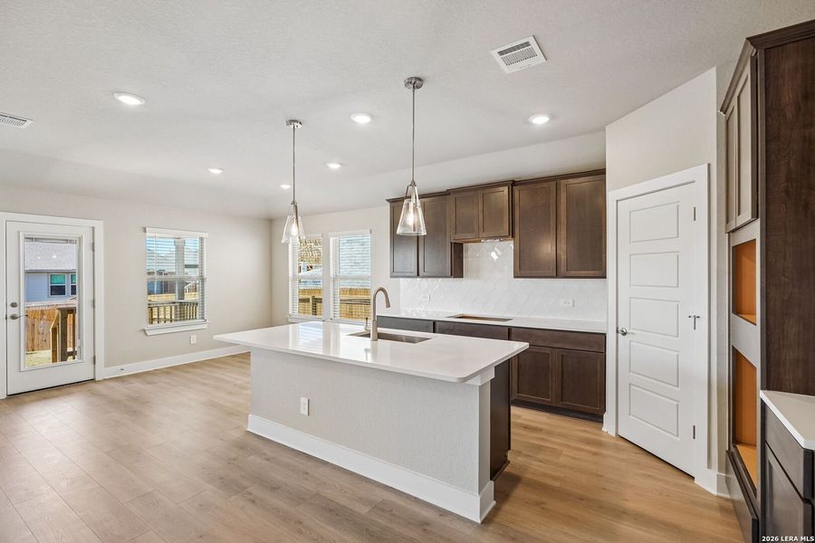 Furnished interior view inside a new home in Arcadia Ridge - Classic Series, San Antonio (Image 8).