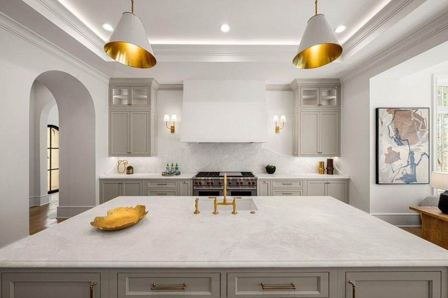 Furnished interior view inside a new home in , Milton (Image 18).