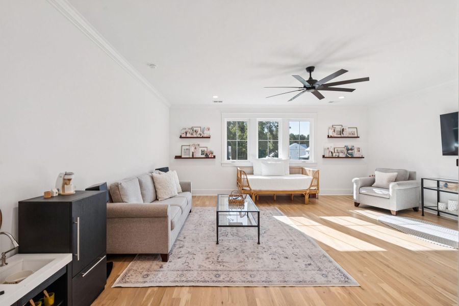 Furnished interior view inside a new home in , Mount Pleasant (Image 77).