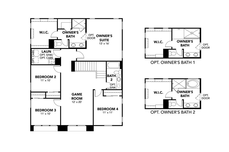2D floor plan layout for the Lavender by DRB Homes in Saguaro Hills at Vistancia, Peoria, AZ (Image 3). 2D floor plan layout for the Lavender by DRB Homes in Saguaro Hills at Vistancia, Peoria, AZ (Image 3).