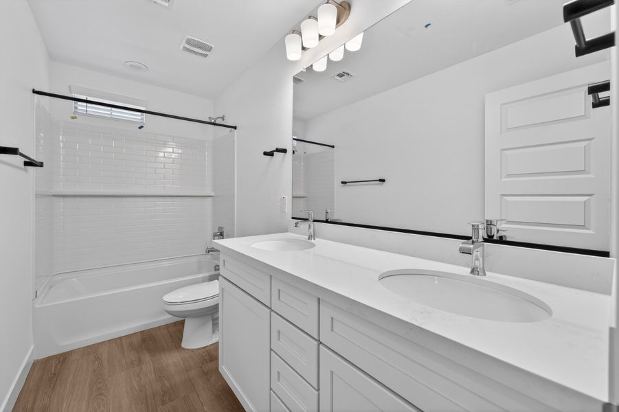Furnished interior view inside a new home in La Mira, Mesa (Image 11). Furnished interior view inside a new home in La Mira, Mesa (Image 11).