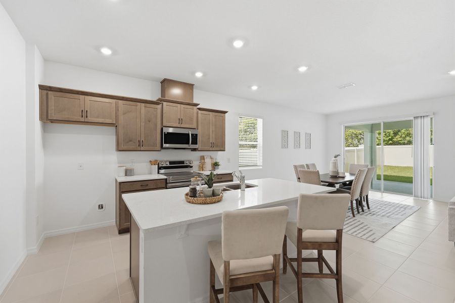 Furnished interior view inside a new home in Marion Ridge, Haines City (Image 3).