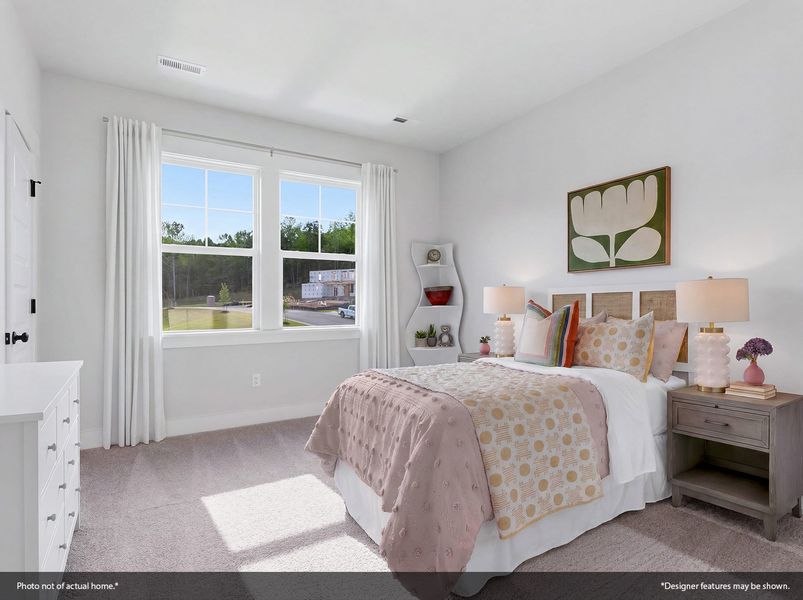 Furnished interior view inside a new home in Sweetbrier, Durham (Image 11). Furnished interior view inside a new home in Sweetbrier, Durham (Image 11).
