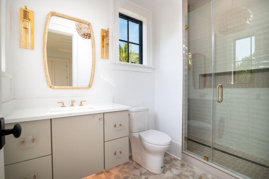 Furnished interior view inside a new home in , Sullivan's Island (Image 12).