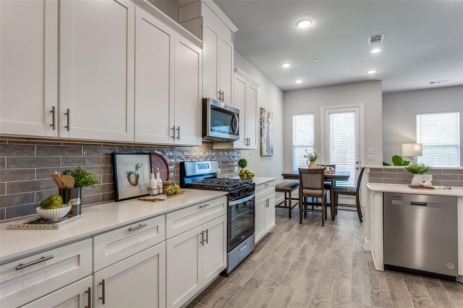 Furnished interior view inside a new home in , Lewisville (Image 4). Furnished interior view inside a new home in , Lewisville (Image 4).
