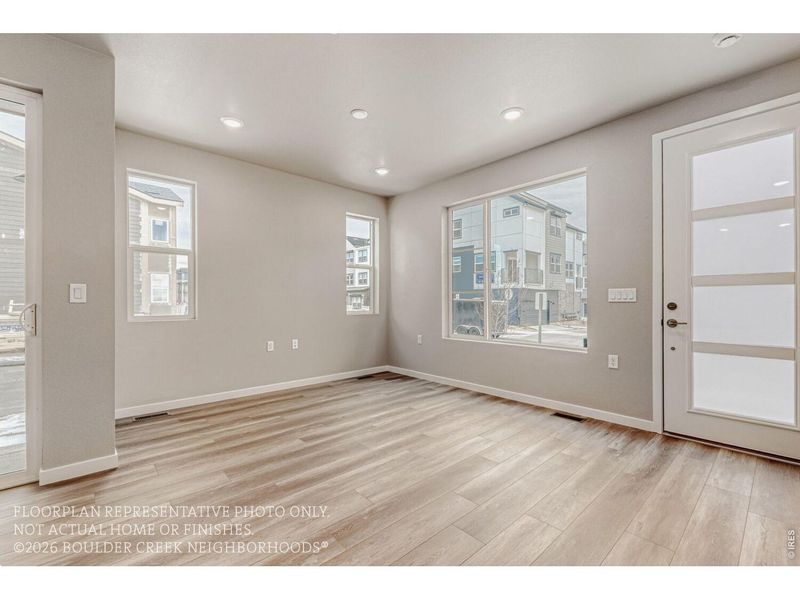 Spacious, unfurnished interior of a new home in , Broomfield (Image 21). Spacious, unfurnished interior of a new home in , Broomfield (Image 21).