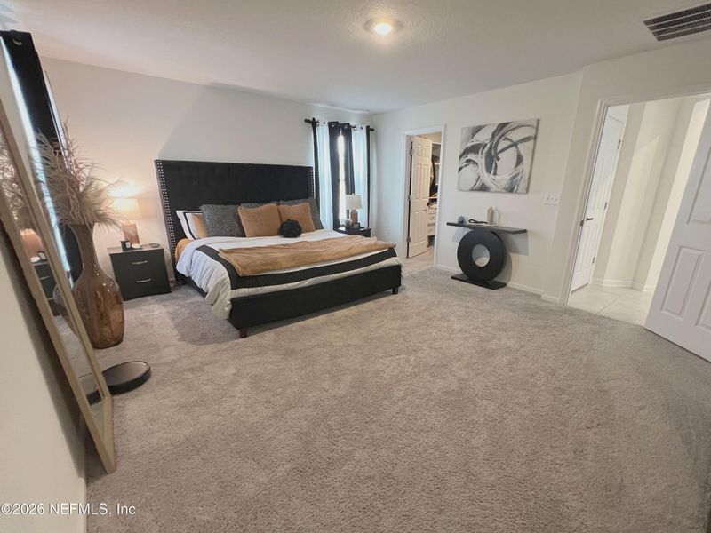 Furnished interior view inside a new home in Hawkes Meadow, Jacksonville (Image 6).