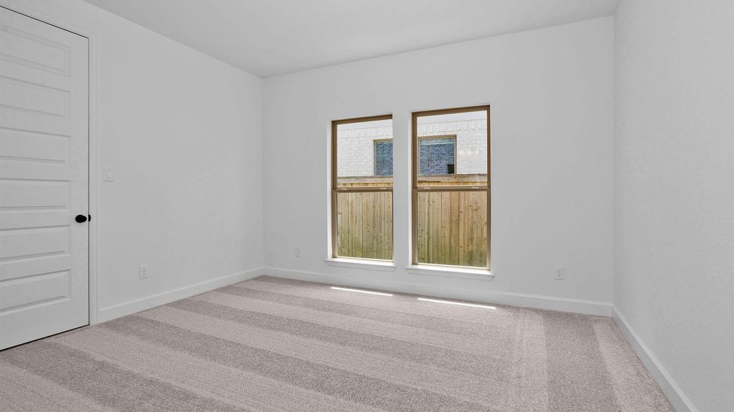 Spacious, unfurnished interior of a new home in Bridgeland, Cypress (Image 9).