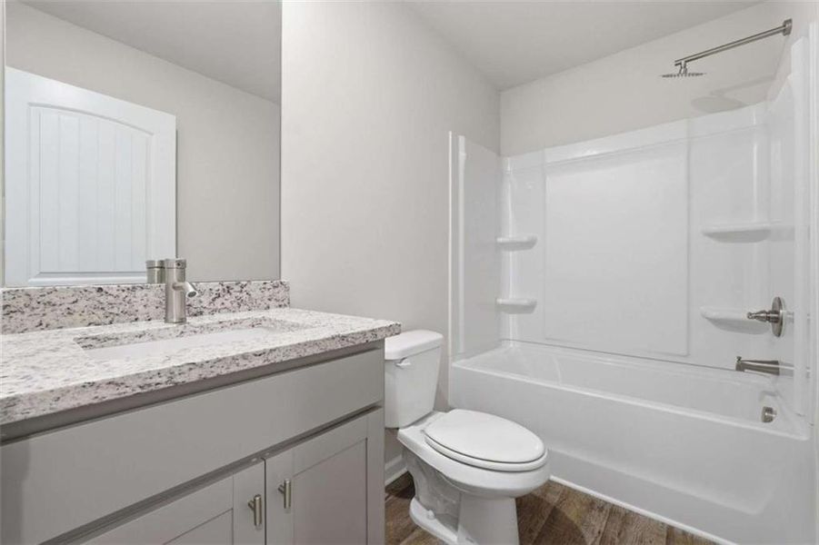 Furnished interior view inside a new home in Parkway James, Snellville (Image 11).