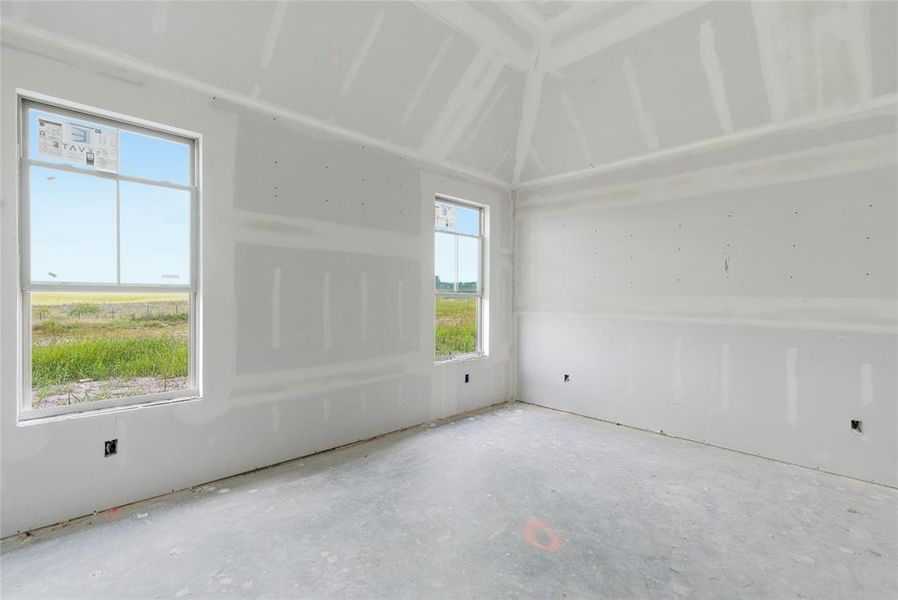 In-progress construction of a new home in , Aledo, TX (Image 8).