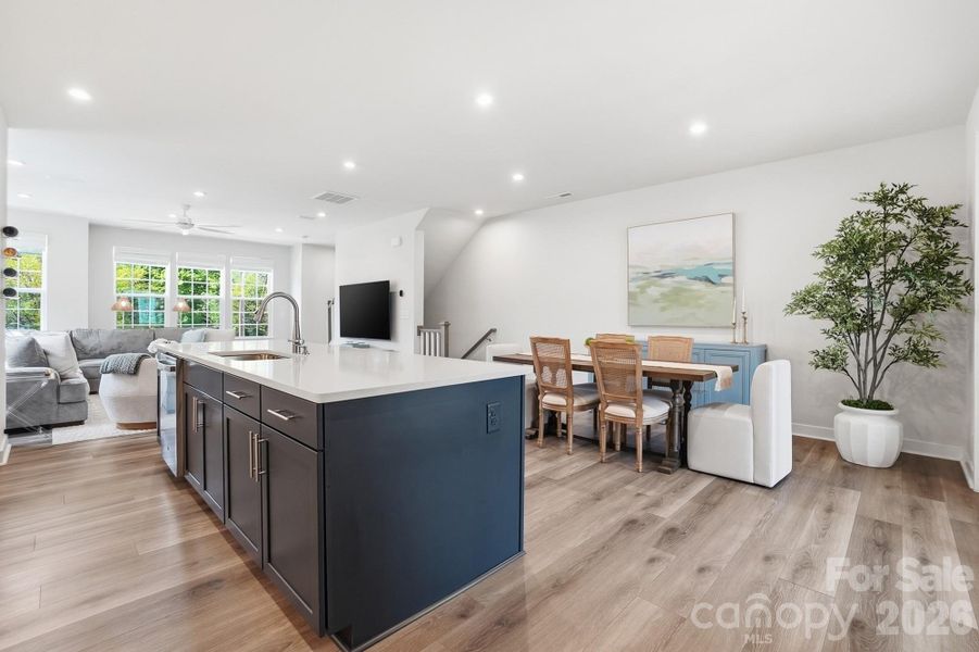 Furnished interior view inside a new home in Bailey Mills, Matthews (Image 5).