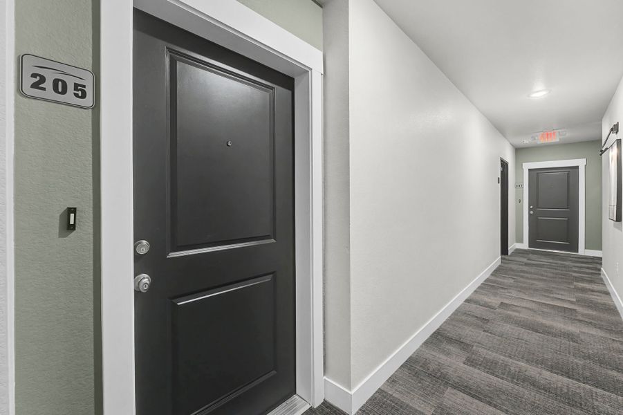 Representative unfurnished interior of a home built from the The Purdue by Landmark Homes in The Lakes at Centerra, Loveland (Image 17). Representative unfurnished interior of a home built from the The Purdue by Landmark Homes in The Lakes at Centerra, Loveland (Image 17).