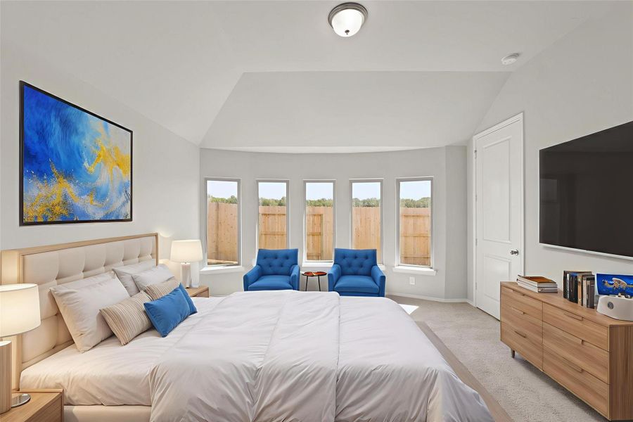 Furnished interior view inside a new home in The Trails, New Caney (Image 10). Furnished interior view inside a new home in The Trails, New Caney (Image 10).