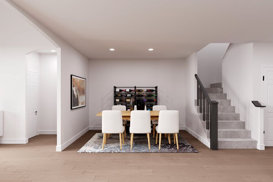 Representative furnished interior of a home built from the Parker by Beazer Homes in Whitewing Trails: Meadows 50', Princeton (Image 5). Representative furnished interior of a home built from the Parker by Beazer Homes in Whitewing Trails: Meadows 50', Princeton (Image 5).