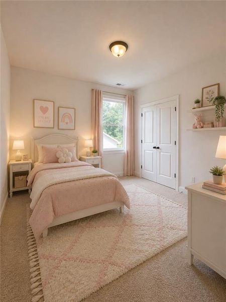 Furnished interior view inside a new home in Adams Estates, Winder (Image 13).