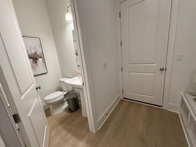 Furnished interior view inside a new home in Legacy Downs, Canton (Image 5).