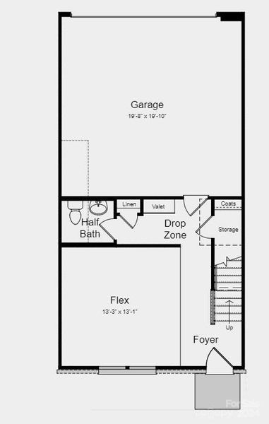 Structural options include: shower ledge in owner's bath.