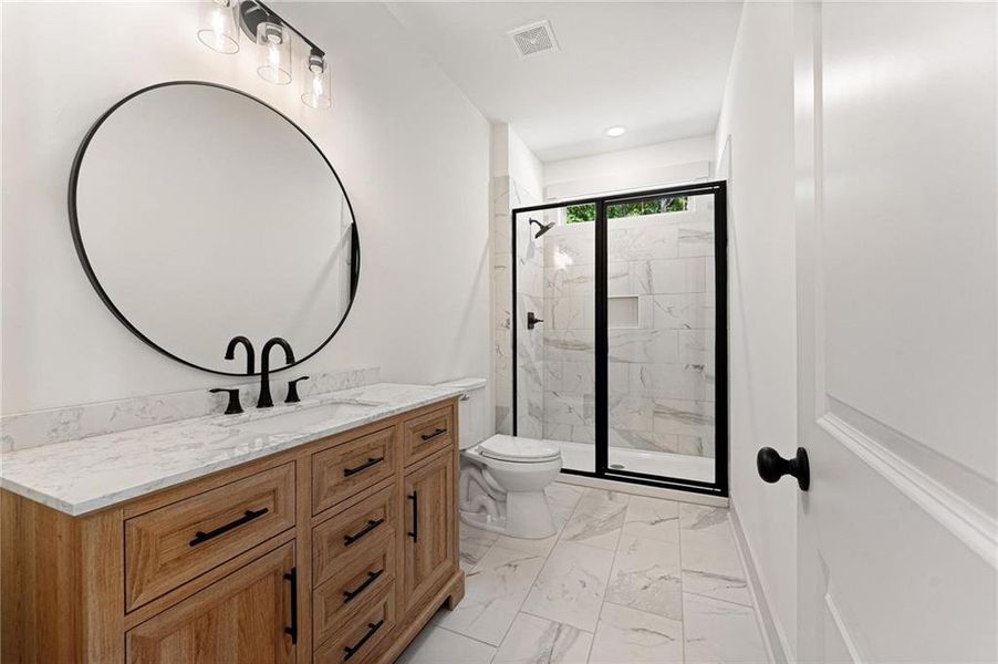 Furnished interior view inside a new home in , Jefferson (Image 16).