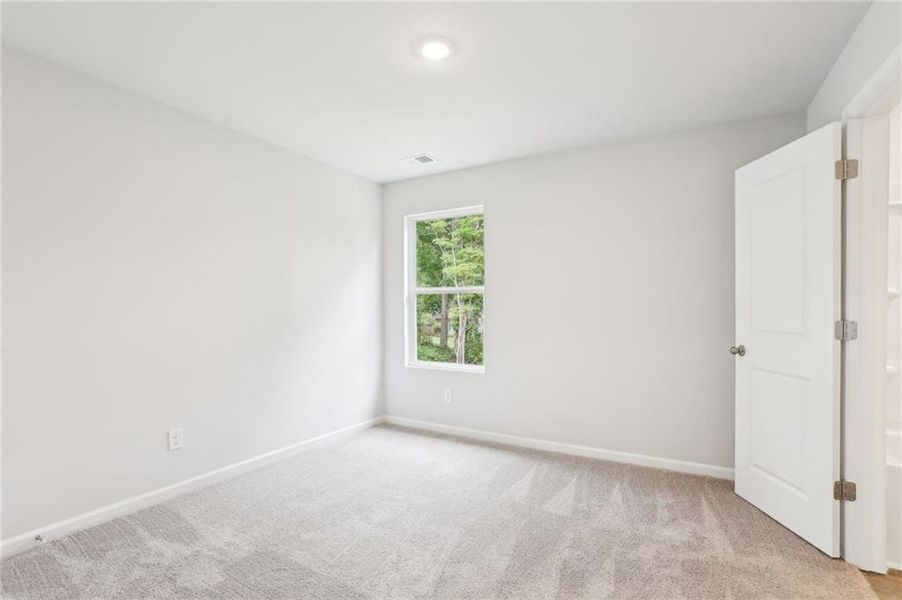 Spacious, unfurnished interior of a new home in The Hills at Cedar Creek, Winder (Image 24). Spacious, unfurnished interior of a new home in The Hills at Cedar Creek, Winder (Image 24).