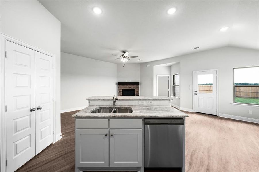 Furnished interior view inside a new home in Fox Landing, Caddo Mills (Image 12).