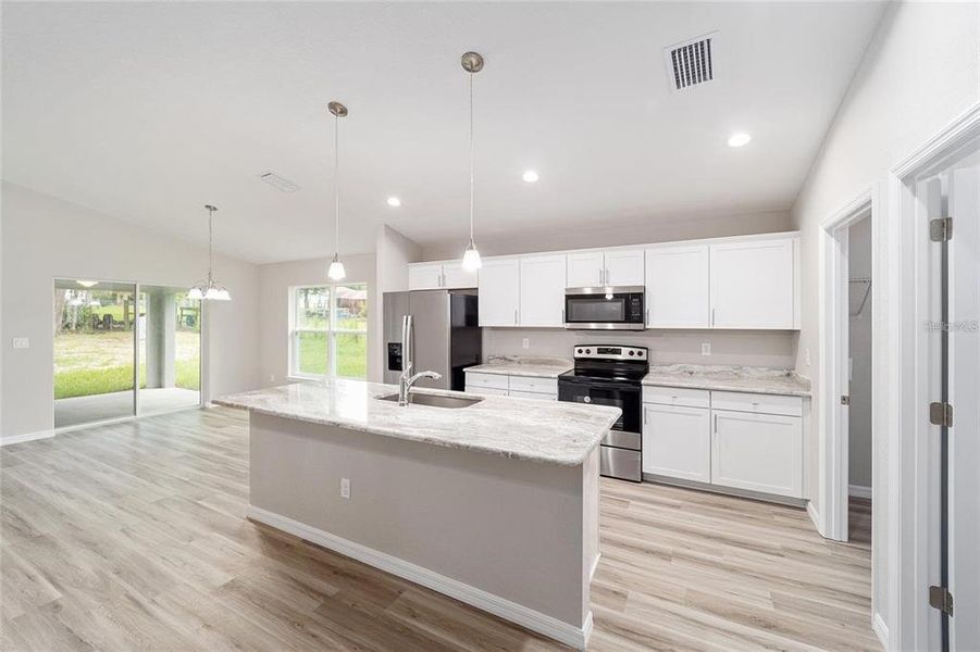 Furnished interior view inside a new home in , Summerfield (Image 12).