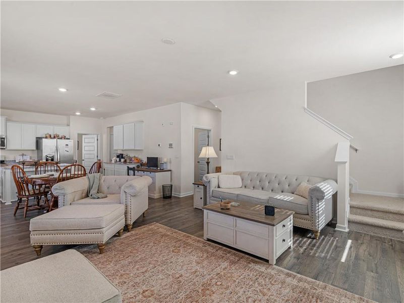 Furnished interior view inside a new home in Bridle Creek, Locust Grove (Image 12).