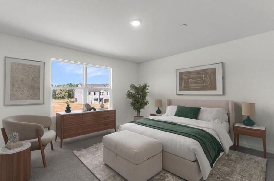 Furnished interior view inside a new home in Halstead, Moncks Corner (Image 9).