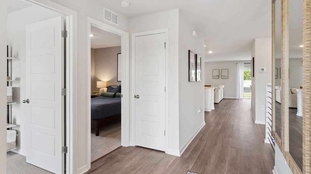 Furnished interior view inside a new home in Leoma's Landing, Lake Wales (Image 4).