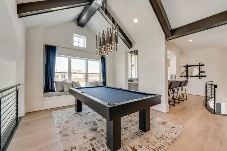 Representative furnished interior of a home built from the Grand Silverleaf by Grand Homes in Grand Oaks, Celina (Image 14).
