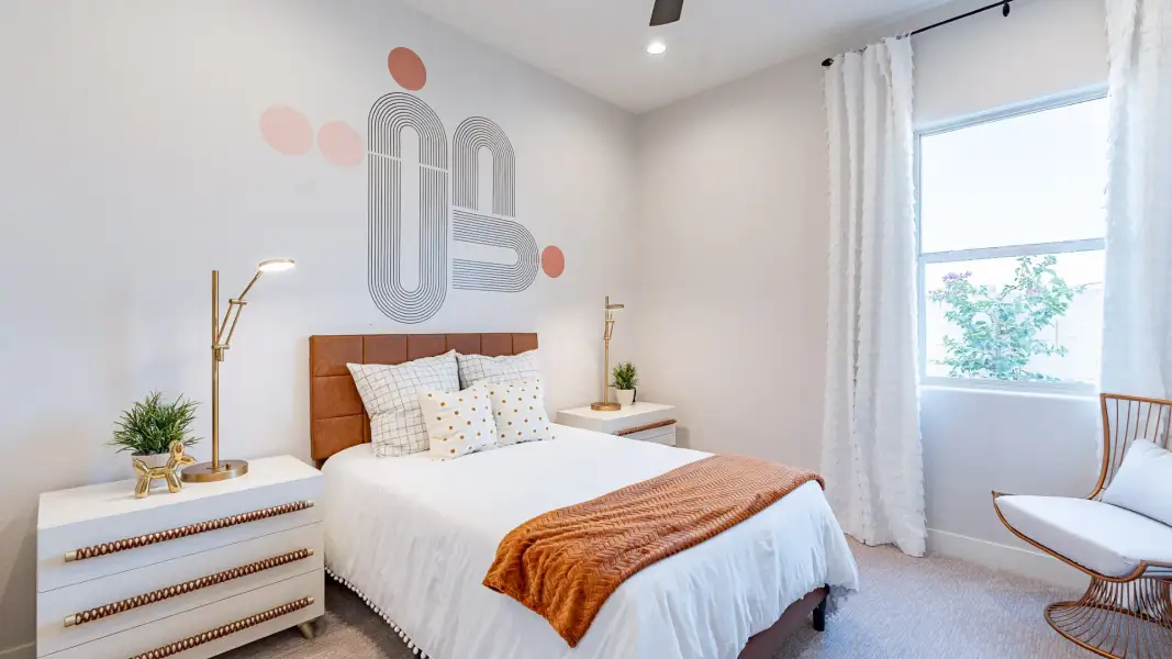 Furnished interior view inside a new home in Windrose, Waddell (Image 22).