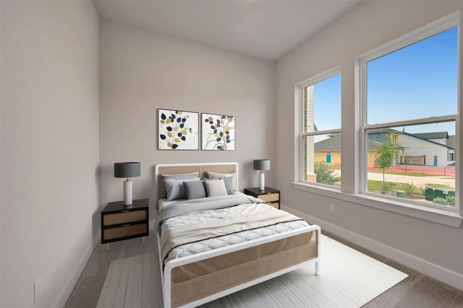 Secondary Bedroom (Staged)