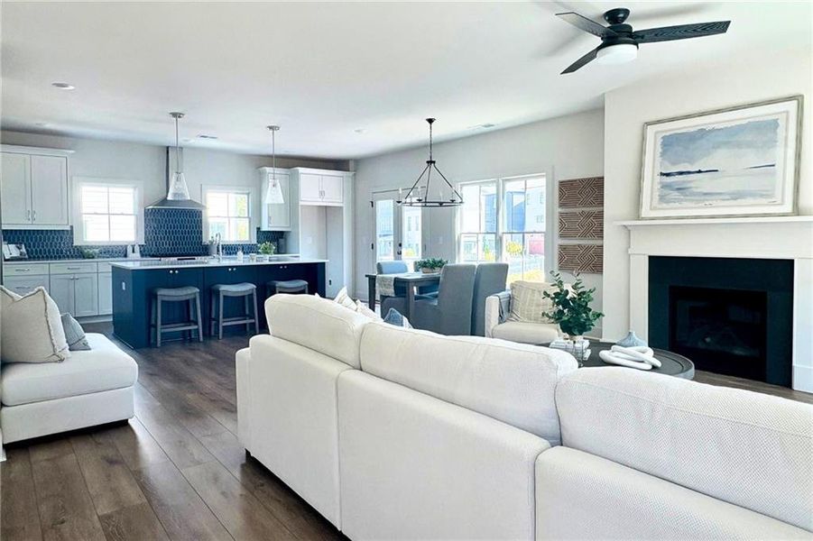 Furnished interior view inside a new home in Stillwood, Atlanta (Image 8).