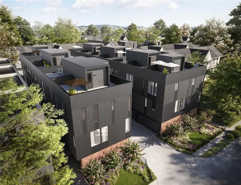 Rooftop Decks with Downtown Dallas Views