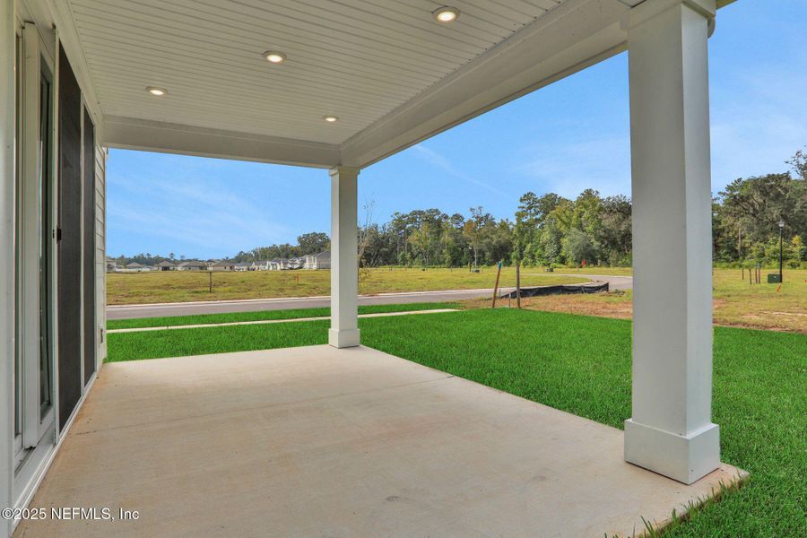 Exterior details and patio area of a home in Jennings Farm, Middleburg (Image 23). Exterior details and patio area of a home in Jennings Farm, Middleburg (Image 23).