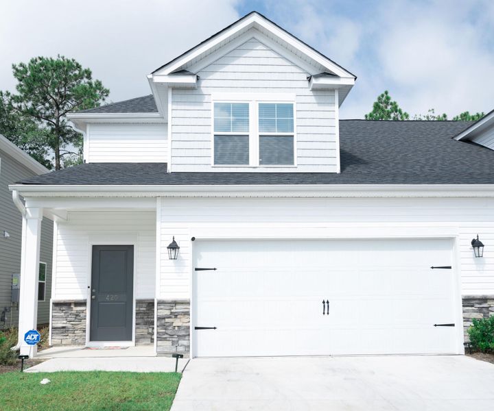 Front exterior of a new home in , Lexington, SC, highlighting curb appeal (Image 21). Front exterior of a new home in , Lexington, SC, highlighting curb appeal (Image 21).