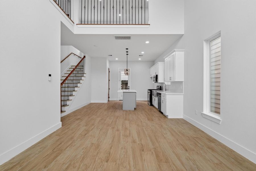 1067-Open Concept Floor Plan. Elegant Tiles gives pleasing look when you enter