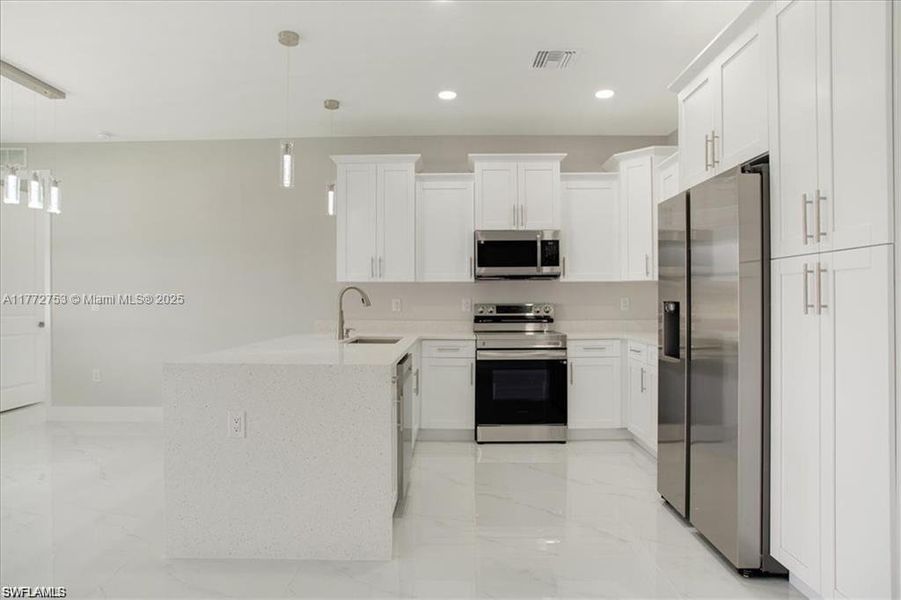 Furnished interior view inside a new home in , Lehigh Acres (Image 3).