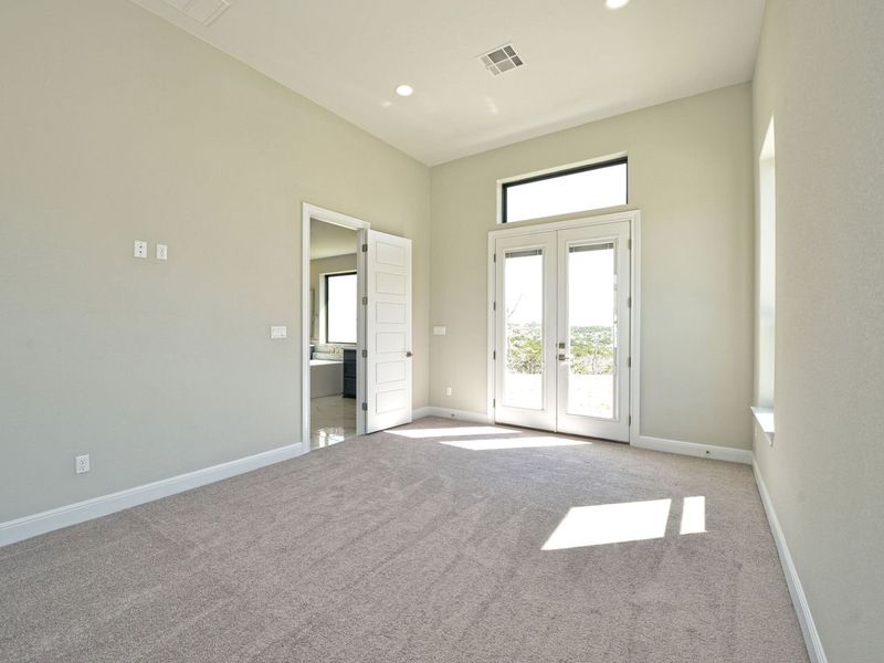 Representative unfurnished interior of a home built from the Catalina by Giddens Homes in Clearwater Ranch, Liberty Hill (Image 146).