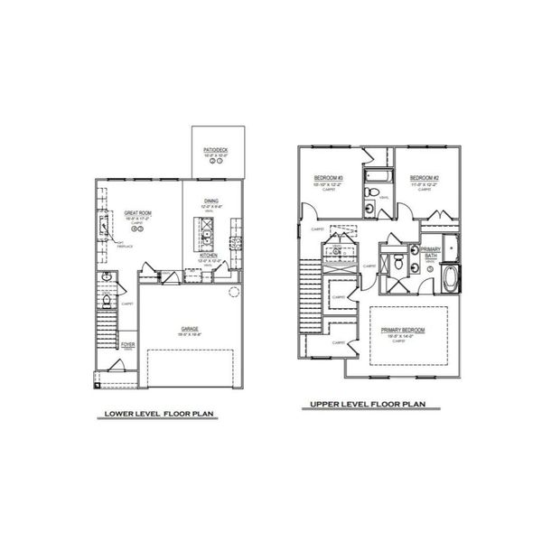Hiddencreek II floor plan
