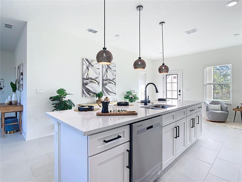 Furnished interior view inside a new home in , North Port (Image 35).