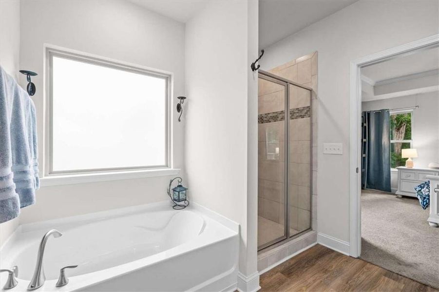 Furnished interior view inside a new home in Saddle Ridge, Bremen (Image 14).