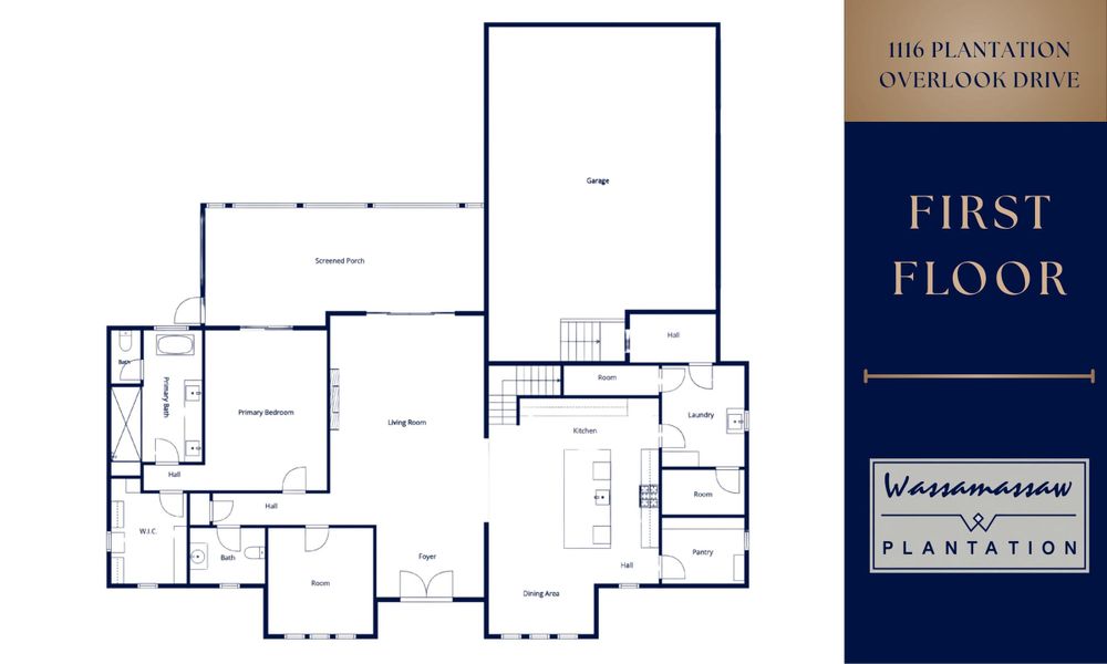 2D floor plan layout of this home in , Moncks Corner, SC (Image 6).