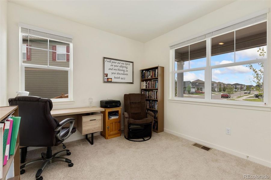 Furnished interior view inside a new home in Lakeside Canyon, Mead (Image 6).