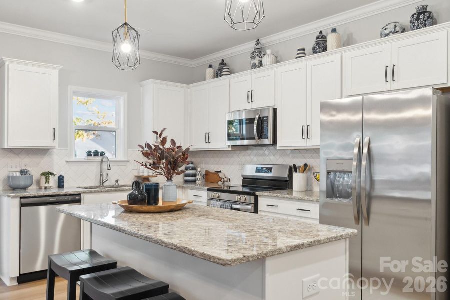 Furnished interior view inside a new home in Piper Creek, Newton (Image 6).