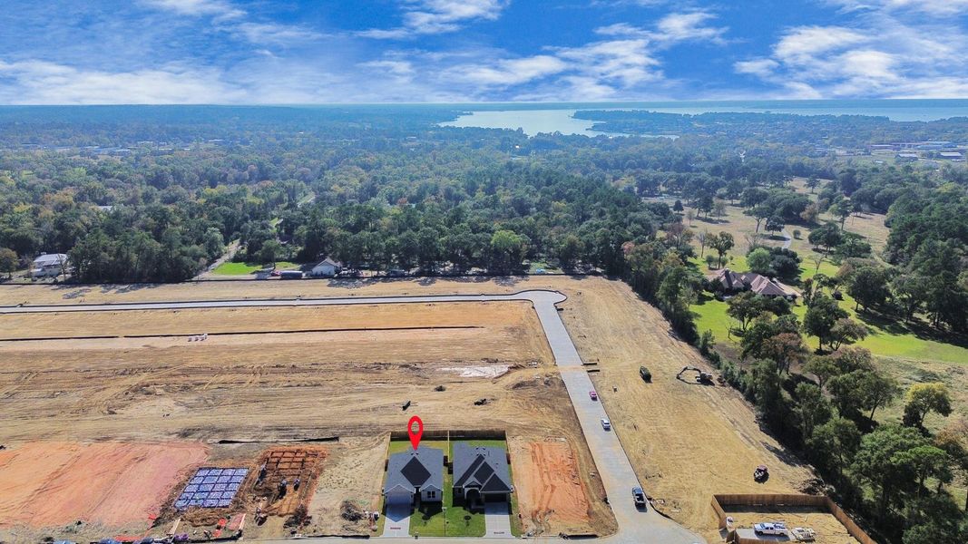 Site preparation for new homesites in Lexington Heights, Willis (Image 34).