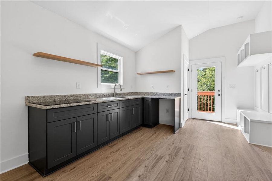 Furnished interior view inside a new home in , Atlanta (Image 27).