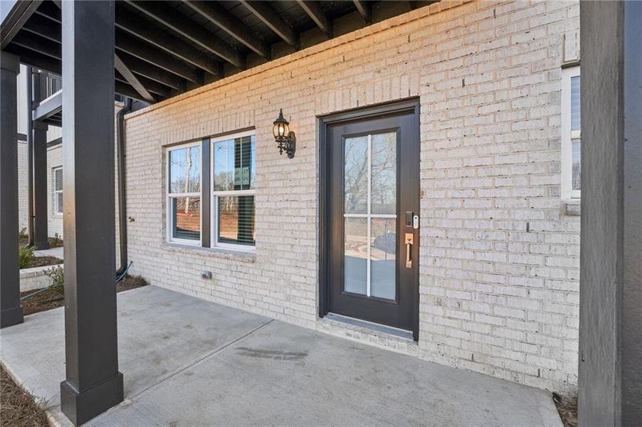 Exterior details and patio area of a home in , Cumming (Image 25).